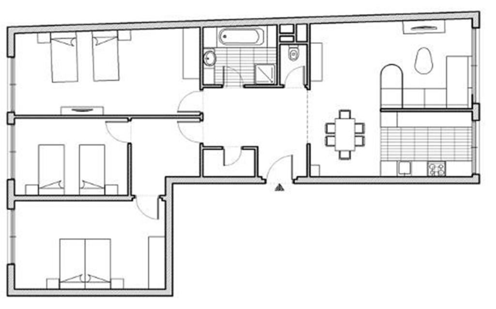 Apartment Mariahilf - 4Rooms4You Vienne Chambre photo